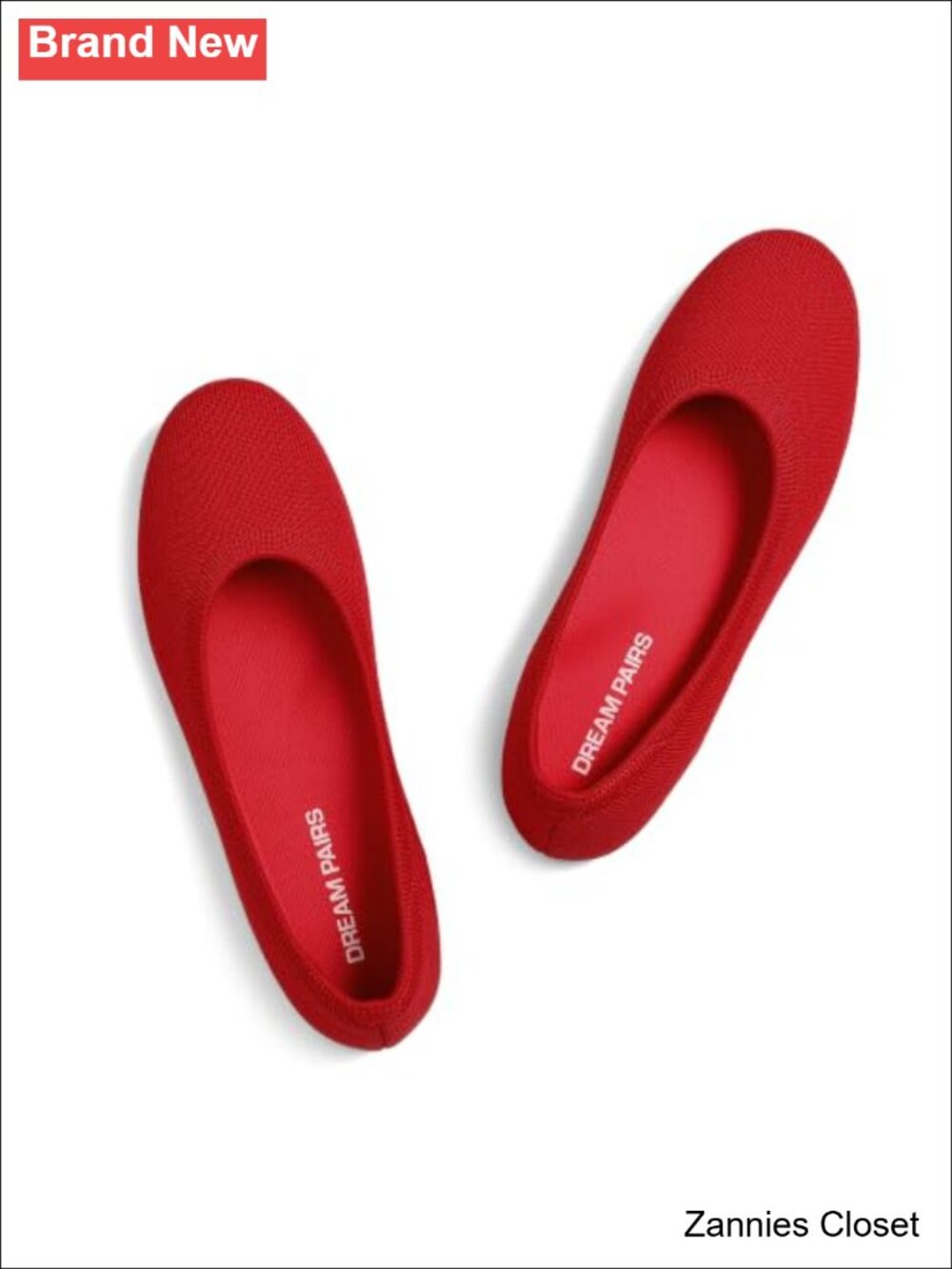 ✨ Knit Ballet Comfort Flats Round Toe Pull-On Breathable Casual Women's Shoes